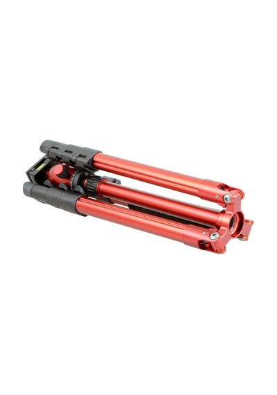Jusino X-423S Tripod + Bs-08Q Tripod Kafası Kırmızı