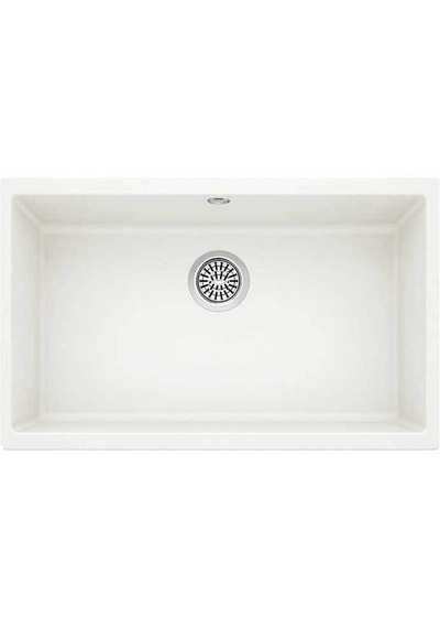 Simpex Tek Göz Tezgah Altı Uyumlu Beyaz 70x40cm