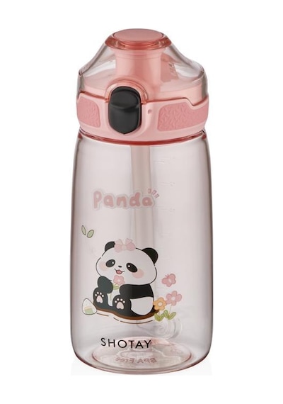 Shotay Child Çocuk Su Matarası Tritan Pembe 550ml