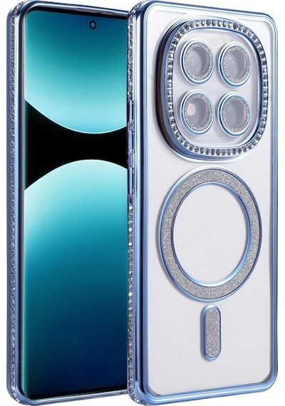 Xiaomi Redmi Note 15 Pro Plus 5g Joke Simli Magneticsafe Kılıf - Mavi 0.2M-Çok Renkli