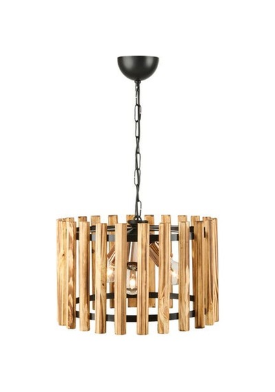 Modelight Ahlat 3'lü Sarkıt - Kahverengi / Siyah - 38 Cm Kahverengi / Siyah