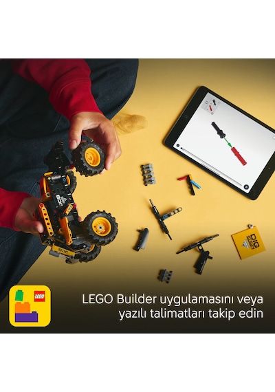 LEGO® Technic Monster Jam™ DIGatron™ Çek-Bırak 42199 - 7 Yaş ve Üzeri Canavar Kamyon Seven Çocuklar için Yaratıcı Oyuncak Yapım Seti(218P)