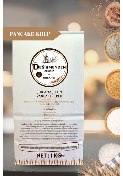 Çok Amaçlı Un - Pancake-Krep - 1 Kilo