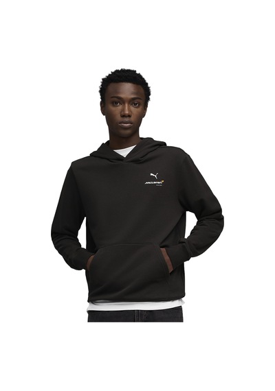 Puma Mclaren Essentials Erkek Siyah Günlük Stil Sweatshirt 63744701