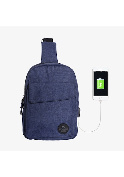 My Valice Smart Bag Usb'Li Çapraz Göğüs Çantası 1505 Gri