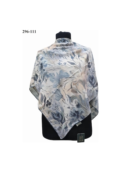 Zer Scarf Zer Scarfs Dijital Soft Pamuk Eşarp 296-111 Çok Renkli