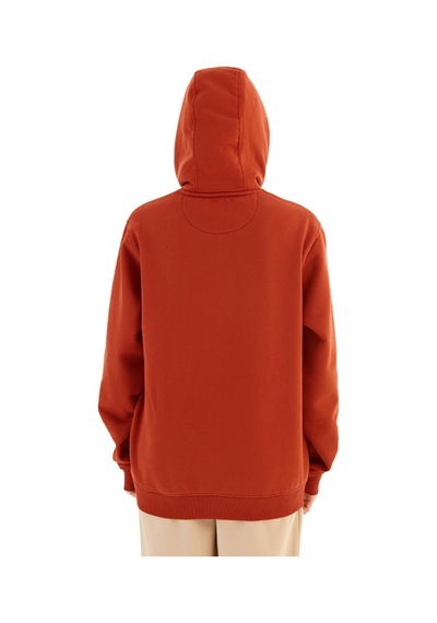 Columbia Csc U Marble Canyon Heavyweight Fleece Unisex Kapüşonlu Sweatshirt-5974 Kiremit
