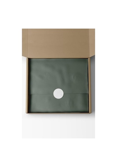 Yeşil Minimal Seri Pelur Kağıt - 25 Adet, 50x70 Cm