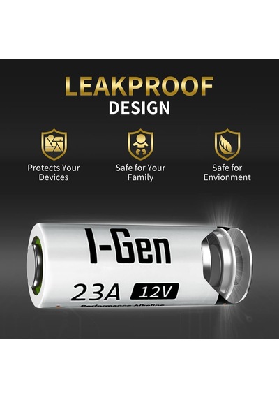 Lexroo 23a Pil 5'li Paket 12v Mn21 A23 / 23a / V23ga / Lrv08 / 8lr932