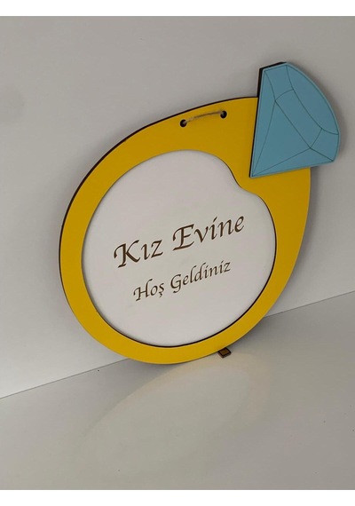 Kız Evi Hoşgeldiniz Kapı Süsü