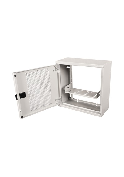 Alfafonet Wifi Box 280 Duvar Tipi Modem Ve Wifi Kutusu 280x120x280 Mm Mat Beyaz Perfore Metal Kapak Montajlı