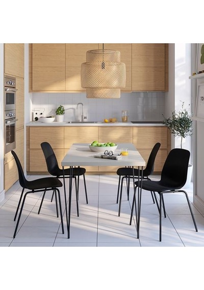 Ikea Skålsta Yemek Sandalyesi İskeleti, Boru Şeklinde Metal-siyah/gri