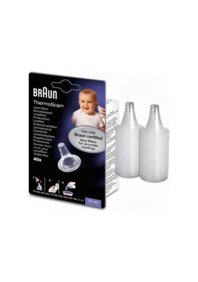 Braun Lf 40 Termometre Yedek Filtresi, 40 Adet Orijinal
