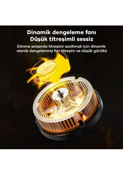 Memo Cx07 Manyetik/arka-klips Cep Telefon Soğutma Fanı Radyatör Soğutucu