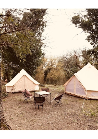 Campout - 4 Mt Kanvas Çadır Çok Renkli