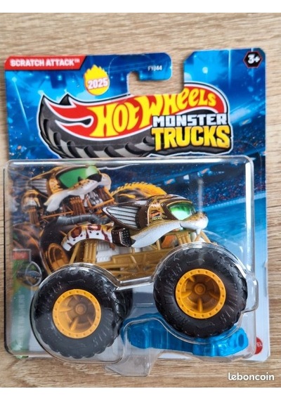Hot Wheels Monster Truck-scratch Attack Nocolor