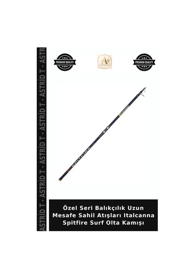 Özel Seri Balıkçılık Uzun Mesafe Sahil Atışları Italcanna Spitfire Surf Olta Kamışı 430cm