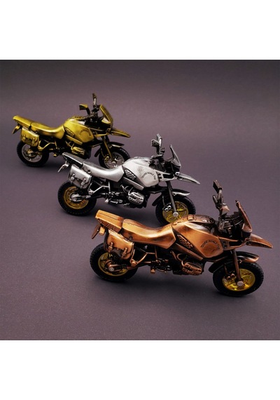 Periboia Dekoratif Metal Motor
