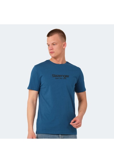 Slazenger VOITTO Erkek  Petrol Tişört