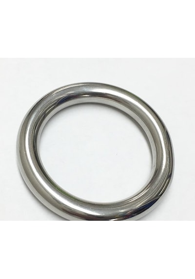 Paslanmaz Krom Halka. Krom Halka 4Mm Çap 30Mm