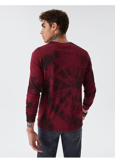 Loft Regular Fit Erkek Tshirt U.kol Bordo
