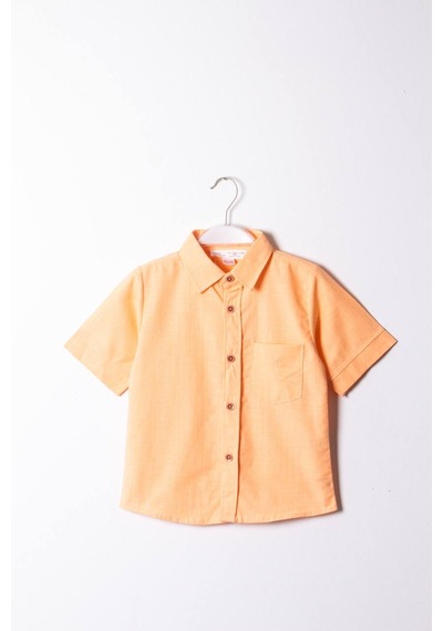 Baby Lory Kids Store Erkek Çocuk Gömlekli Takım Turuncu