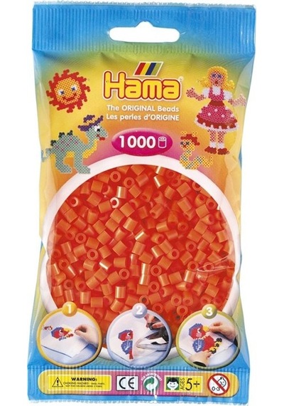 1.000'Lik Hama Midi Boncuk - Turuncu