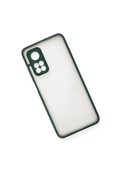 Xiaomi Mi 10t Kılıf Montreal Silikon Kapak - Yeşil 0.2M-Çok Renkli
