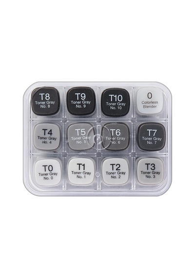 Classıc Set Toner Gray 12 Lı