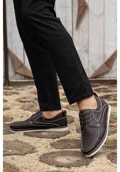 Daxtors D0607 Günlük Ortopedik Erkek Casual Ayakkabı Kahverengi