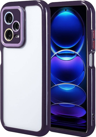 Xiaomi Redmi Note 12 Pro 5g Uyumlu Kılıf Kamera Korumalı Renkli Kenar Ve Çerçeve Tasarımlı Kapak