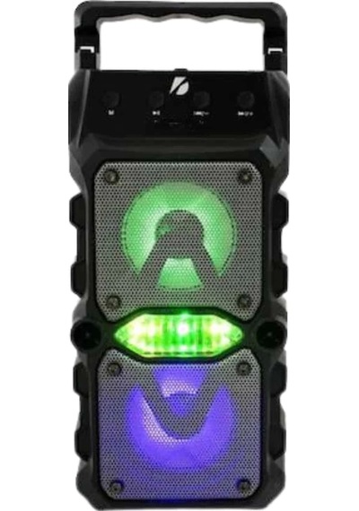 Taşınabilir Kablosuz Bluetooth Hoparlör Uzun Pil Ömrü Led Işıklı