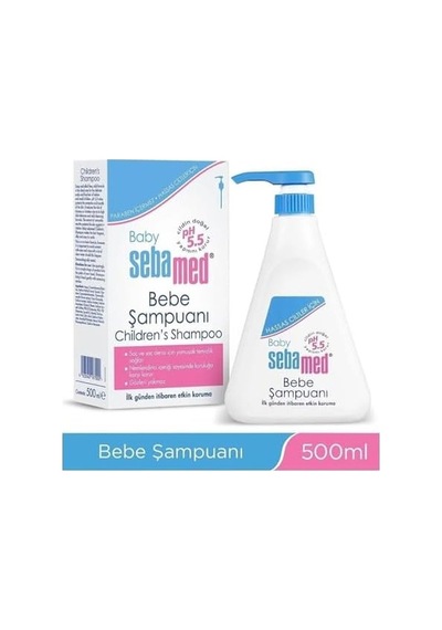 Baby Ph 5.5 Göz Yakmayan Formül Nemlendirici Etkili Papatya Özütlü Bebek Şampuanı 500 Ml Açik Gri