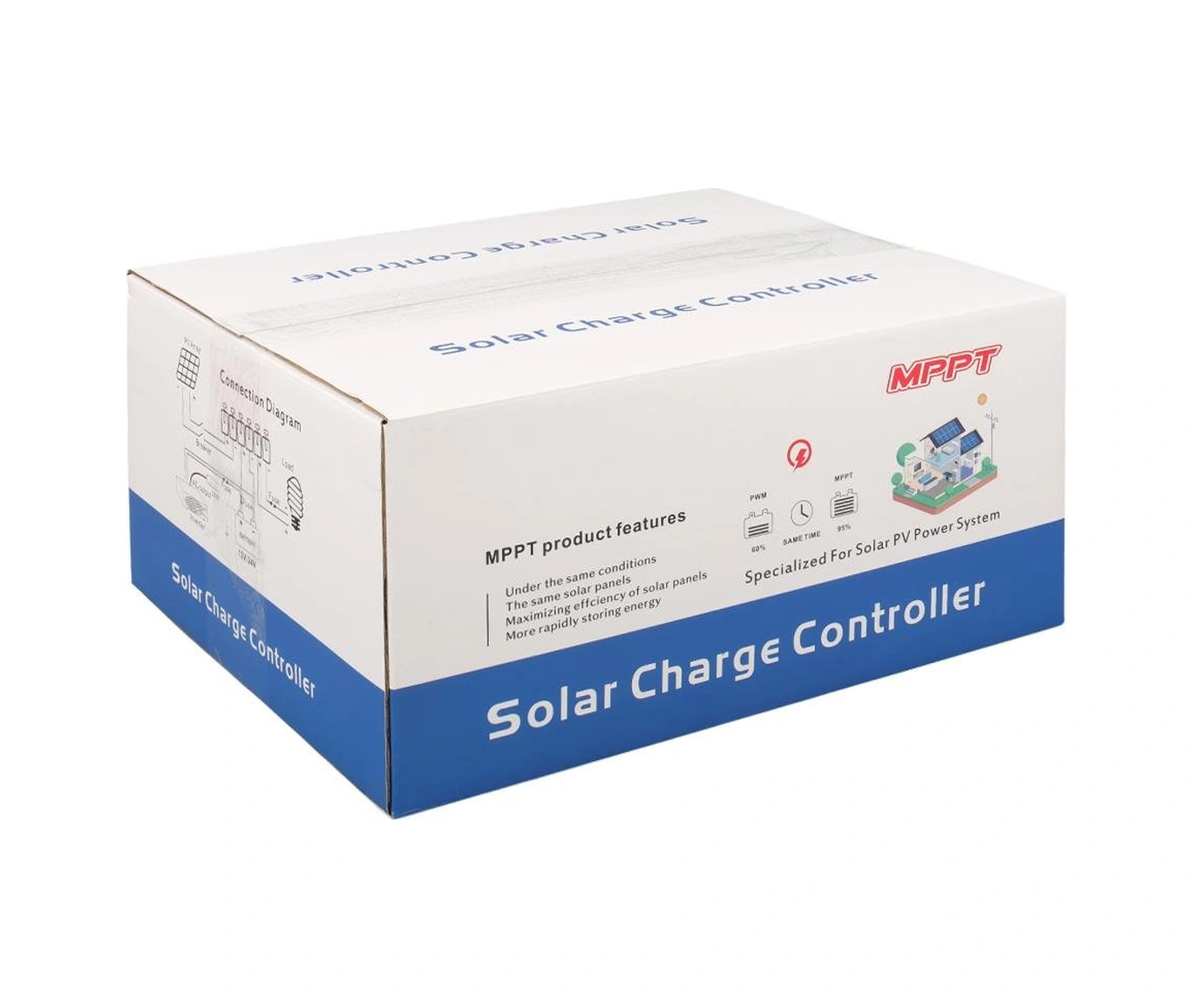 Sunsolar Mpk30 Mppt Solar Şarj Kontrol Cihazı 30a 12v 24v 36v 48v Otomatik 250v Maksimum Pv Lcd Ekranlı Rs485 Portlu