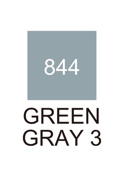 Zig Kurecolor Kc-3000 Twin Marker - Green Gray 3 - 844