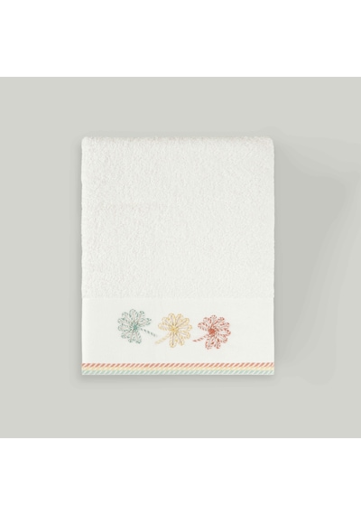 Linens Aria Pamuk 50x85 Cm Yüz Havlusu Beyaz