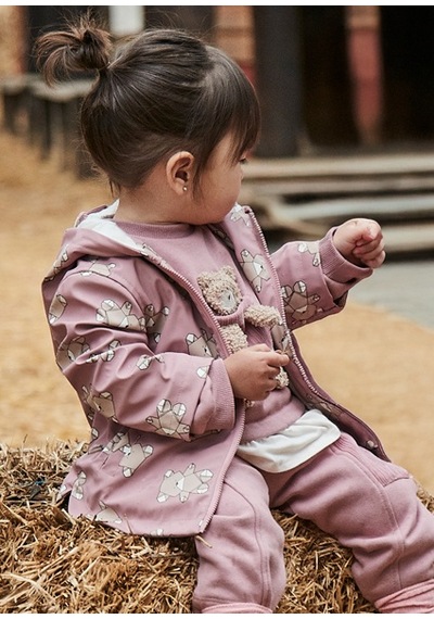 Mayoral Pembe Kız Bebek Su Geçirmez Yağmurluk 2439 Pembe