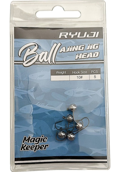 Ryuji Ball Ajing 5 Adet Lrf Jig Head 0.8gr 10no