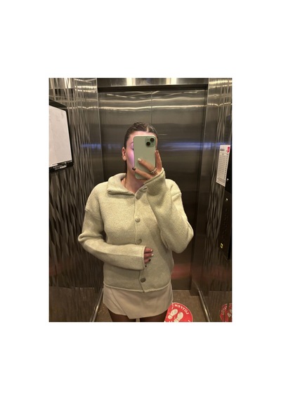 Genel Markalar Kadın Sarı Polo Yaka Düğmeli Oversize Triko Hırka Uzun Kollu Basic Günlük Hırka Sarı 923228701 Sarı Genel Markalar Kadın Sarı Polo Yaka Düğmeli Oversize Triko Hırka Uzun Kollu Basic Günlük Hırka Sarı 923228701 Sarı