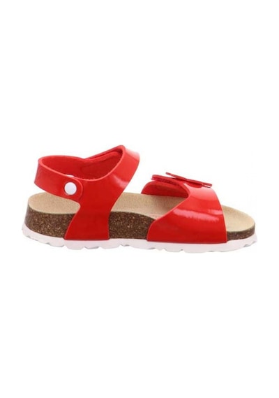 Superfit 6-00118 Kız Çocuk Kırmızı Mantar Sandalet Kırmızı