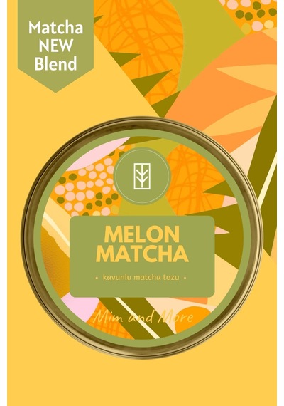 Mim And More Kavunlu Matcha Tozu Teneke Kutu 25 G