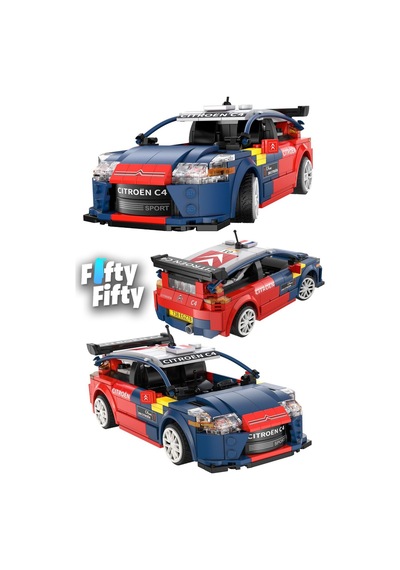 Cada Citroen C4 Wrc Uzaktan Kumandalı -c51078w 329 Parça Oyuncak Yapım Seti