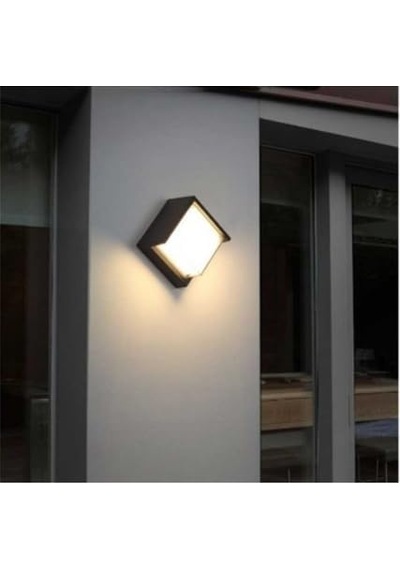 Ct 7074 Cata 12 W Sıva Üstü Bahçe Led Aplik Günışığı 3200k Hsplinm-3259 Diğer