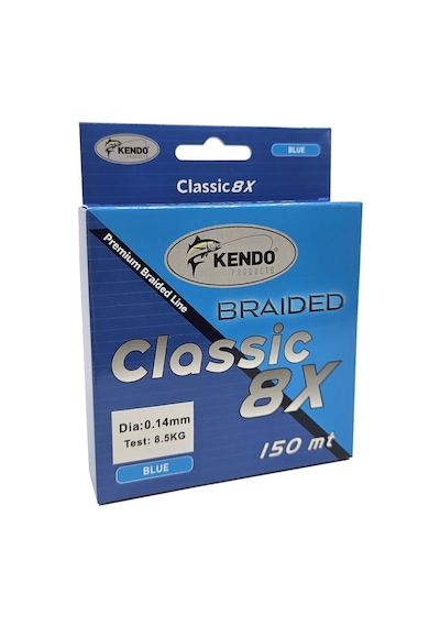 Kendo Classic 8x 150m Blue Örgü İp 0.12mm