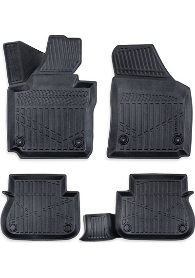 Volkswagen Caddy 2002-2010 Arası Myk 3d Premium Havuzlu Oto Paspas Araca Özel
