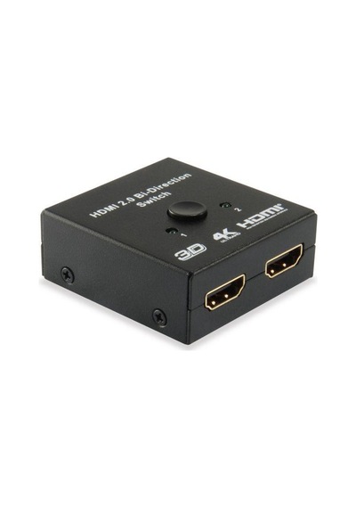 2 Port Hdmi Switch 2 Port Hdmi Splitter Hdmi 2.0 Bi-direction Switch 4k Seçmeli Hdmi Çoğaltıcı