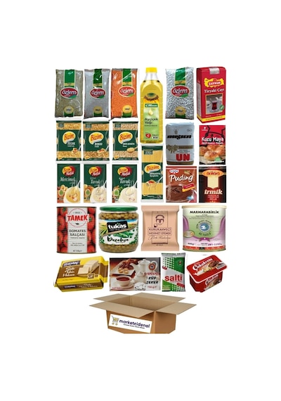 Ramazan Paketi Erzak Yardım Kolisi Paketi 25 Parça