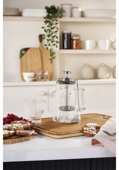 Karaca Pia Frostia French Press 430 Ml Şeffaf
