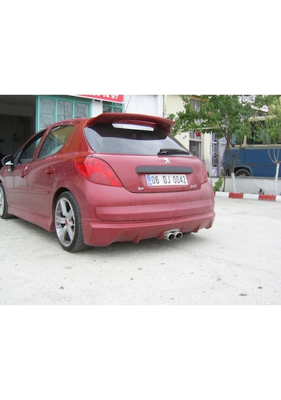 Peugeot 207 Arka Tampon Eki --fibersan Tuning