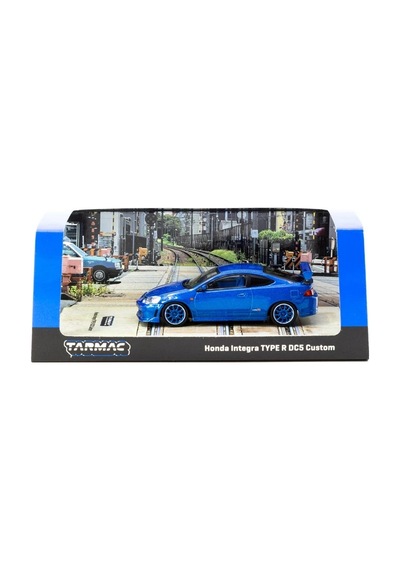Eco Lounge 1/64 Honda Integra Type R Dc5 Custom Blue Metallic - Road64